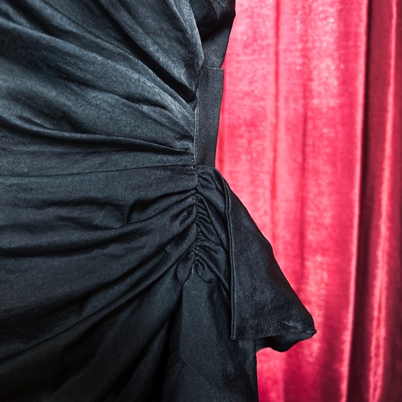 Beautiful All Saints Blue Cocktail Wrap Dress Size 4 - Excellent Condition - Picture 2 of 4